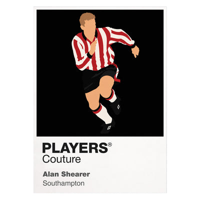 Alan Shearer Southampton Icon Frame — White