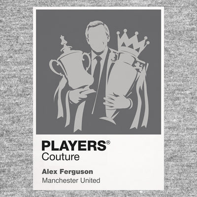 Alex Ferguson Manchester United Icon Frame — Gray