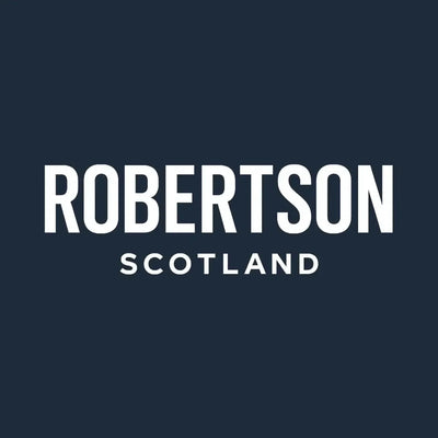 Andy Robertson Scotland Logo Men's T-Shirt – navy close-up detail shot of the Andy Robertson Scotland Players Couture logo