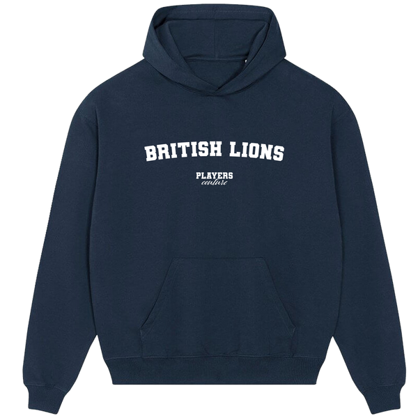 British Lions Players Couture Men's Casual Hoodie Navy