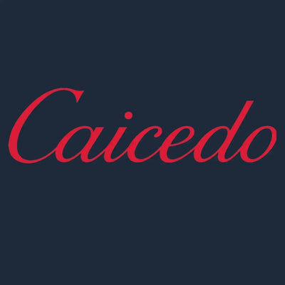 Moises Caicedo Logo Kids Hoodie – navy close-up detail shot of the Moises Caicedo Players Couture logo design
