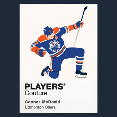 Connor McDavid Oilers Ice Hockey Icon Frame Men's Hoodie – image 1