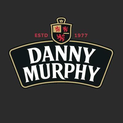 Danny Murphy Logo Men's T-Shirt – black close-up detail shot of the Danny Murphy Players Couture logo design