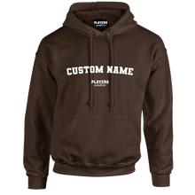 Chocolate Brown Custom Great Value Players Couture Men's Basic Hoodie Chocolate Brown