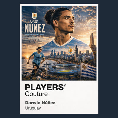 Darwin Nunez Uruguay Atlas Frame artwork by Players Couture