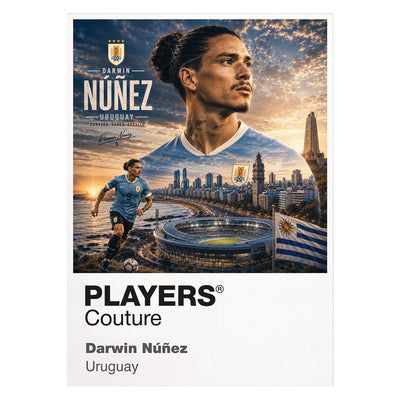 Darwin Nunez Uruguay Atlas Frame artwork by Players Couture