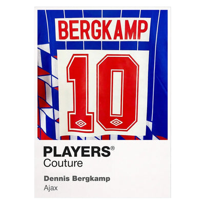Dennis Bergkamp 10 Ajax Football Shirt Frame - Icon Design (View 6)