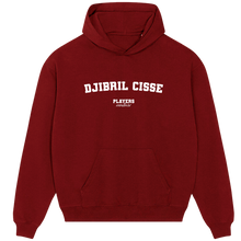 Djibril Cisse Players Couture Men's Casual Hoodie Red