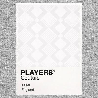 England 1990 Classic Football Shirt Colours Frame - Icon Design