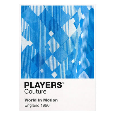 England Third Classic Football Shirt Colours Frame - Icon Design