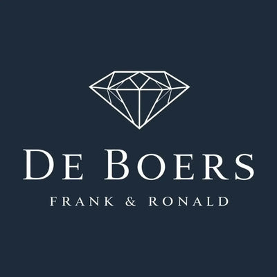 Frank & Ronald De Boer Logo Men's Hoodie – navy close-up detail shot of the Frank De Boer Players Couture logo design