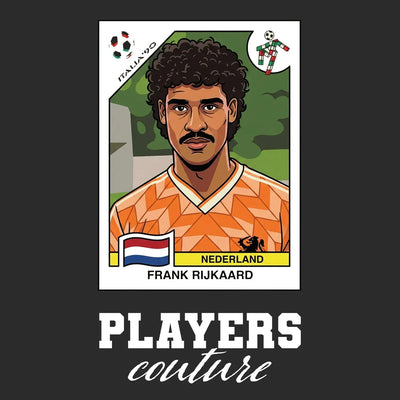 Frank Rijkaard World Cup Sticker Men's Hoodie – frank rijkaard black Players Couture design