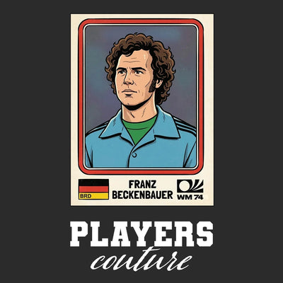 Franz Beckenbauer World Cup Sticker Men's Hoodie – franz beckenbauer black Players Couture design