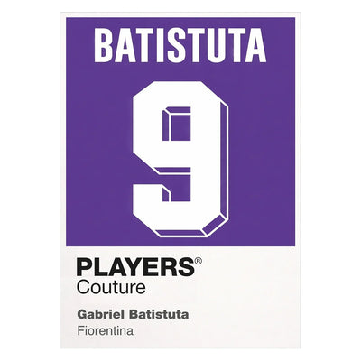 Gabriel Batistuta 9 Football Shirt Frame - Icon Design