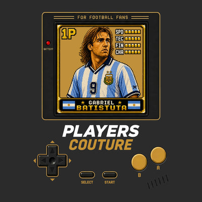 Gabriel Batistuta Legend 8-Bit Men's Hoodie - image 1