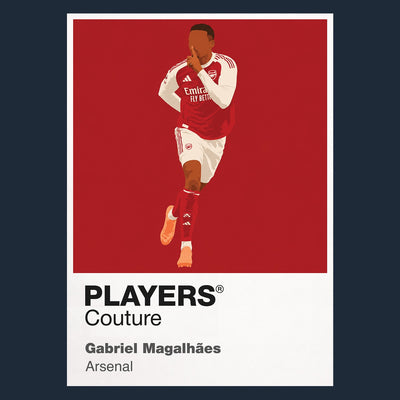 Gabriel Magalhaes Arsenal Icon Frame Men's Hoodie – image 1