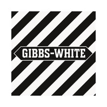 Morgan Gibbs White Logo Players Couture Mens T-Shirt