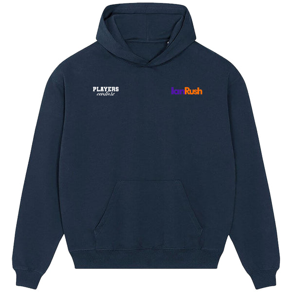 Ian Rush Logo Players Couture Men's Casual Hoodie Navy