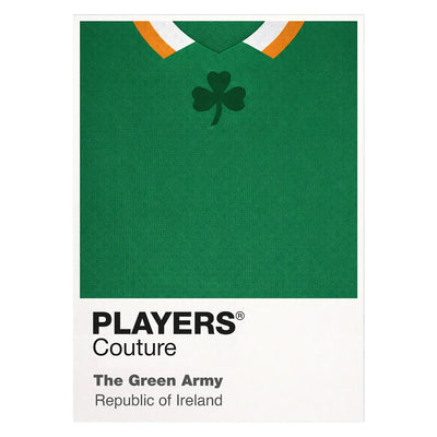 Ireland Classic Football Shirt Colours Frame - Icon Design (View 7)