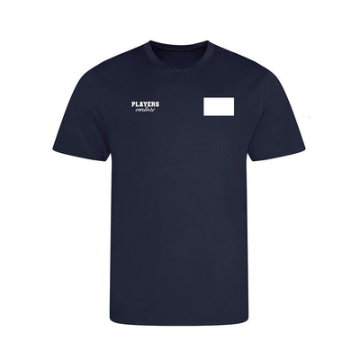 Custom Upload Your Logo Kids T-Shirt – close-up detail shot of the Custom Upload Your Players Couture logo design