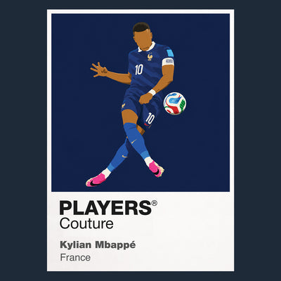 Kylian Mbappe France 2 Icon Frame - Icon Design