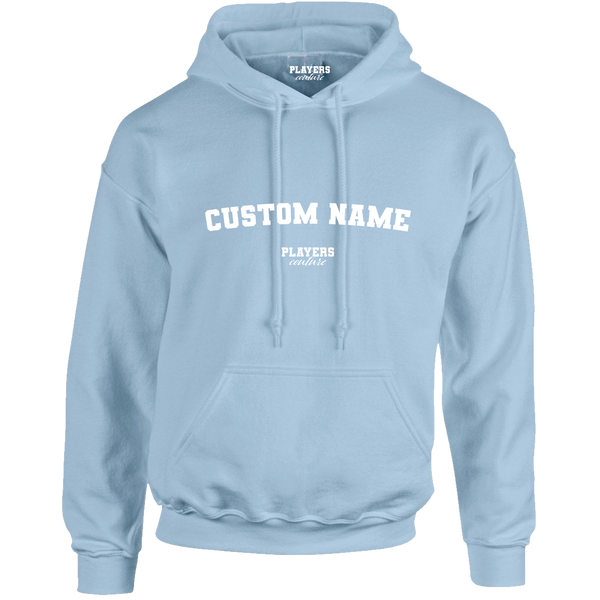 Light Blue Custom Great Value Players Couture Men's Basic Hoodie Light Blue