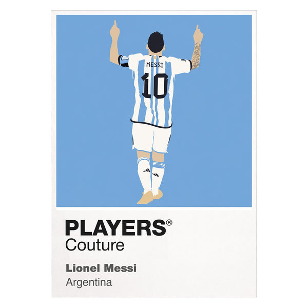 Lionel Messi Players Couture Frame White