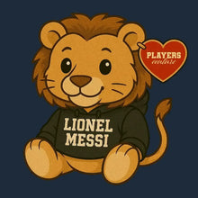 Lionel Messi Lion Logo Players Couture Men's Casual Hoodie