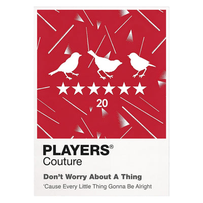 Three Little Birds Players Couture Frame White