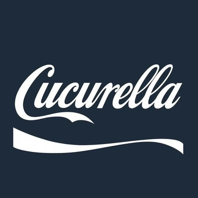 Marc Cucurella Logo Men's T-Shirt – navy close-up detail shot of the Marc Cucurella Players Couture logo design