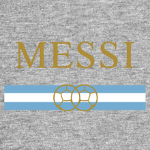 Lionel Messi Flag Logo Players Couture Kids T-Shirt