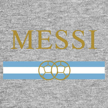 Lionel Messi Argentina Logo Players Couture Mens T-Shirt