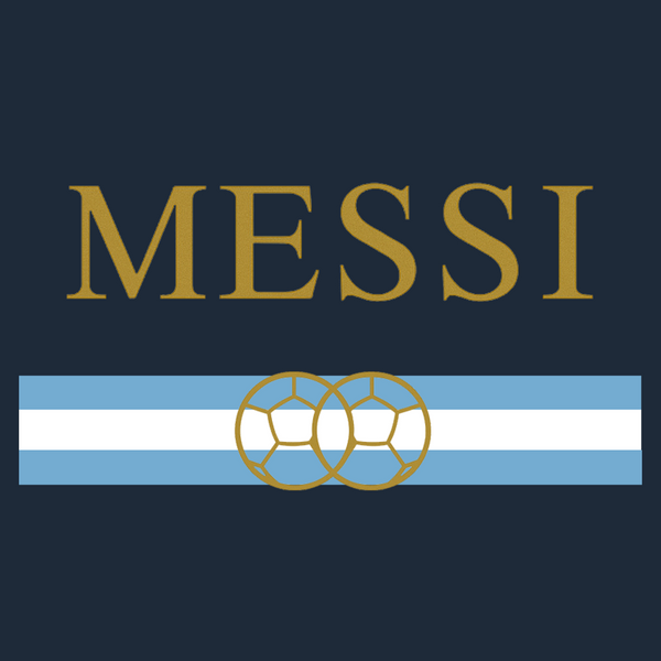 Lionel Messi Logo 3 Players Couture Kids Hoodie