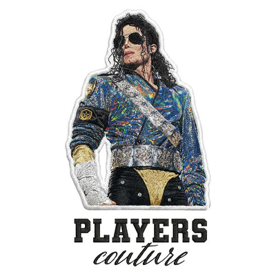 Michael Jackson Glitter Jacket Badge - Icon Design