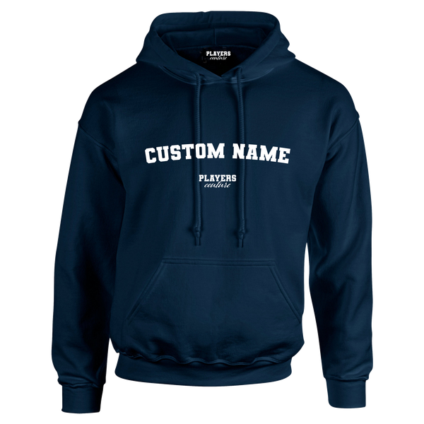 Navy Custom Great Value Players Couture Men's Basic Hoodie