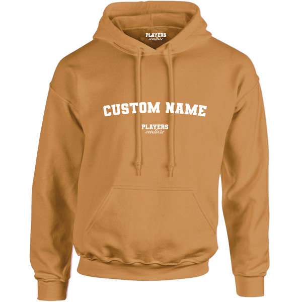 Gold Custom Great Value Players Couture Men's Basic Hoodie Gold