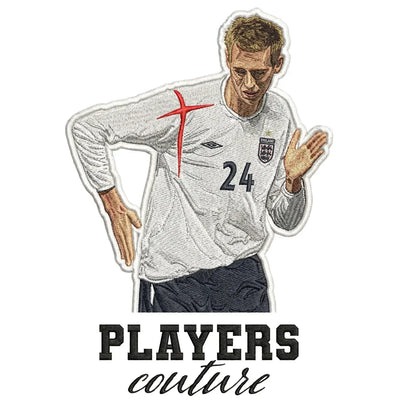 Peter Crouch Robot Badge - Icon Design