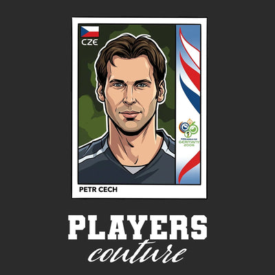 Petr Cech World Cup Sticker Men's Hoodie – petr cech black Players Couture design