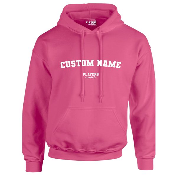 Pink Custom Great Value Players Couture Men's Basic Hoodie Bright Pink
