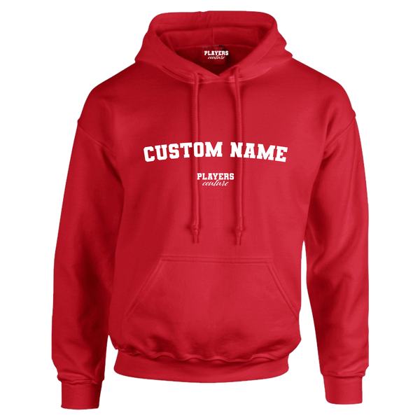 Red Custom Great Value Players Couture Men's Basic Hoodie