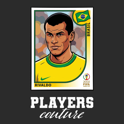 Rivaldo World Cup Sticker Men's Hoodie – rivaldo black Players Couture design