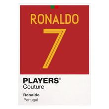 Ronaldo 7 Portugal Football Shirt Frame Men's T-Shirt