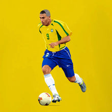 Ronaldo Nazario Icon Players Couture Men's Yellow T-Shirt