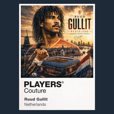 Ruud Gullit Netherlands Atlas Frame artwork by Players Couture