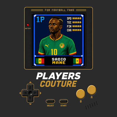 Sadio Mane Icon 8-Bit Men's Hoodie - image 1