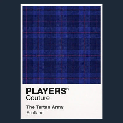 Scotland Tartan Classic Football Shirt Colours Frame - Icon Design
