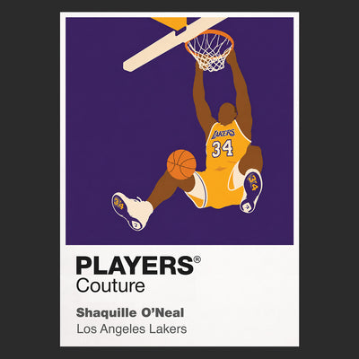 Shaquille O'Neal Lakers Basketball Icon Frame - Icon Design (View 8)