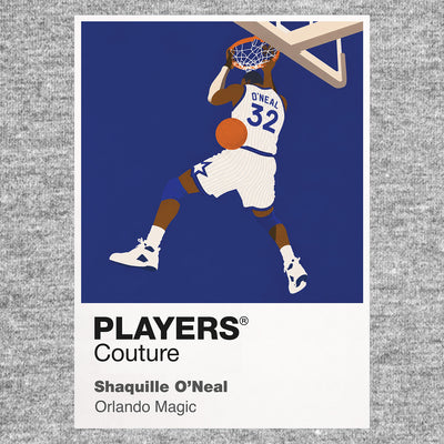 Shaquille O'Neal Magic Basketball Icon Frame - Icon Design