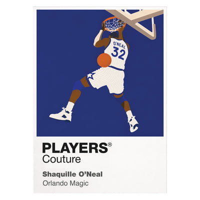 Shaquille O'Neal Magic Basketball Icon Frame - Icon Design (View 7)
