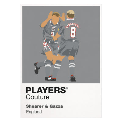 Shearer & Gascoigne Players Couture Frame White